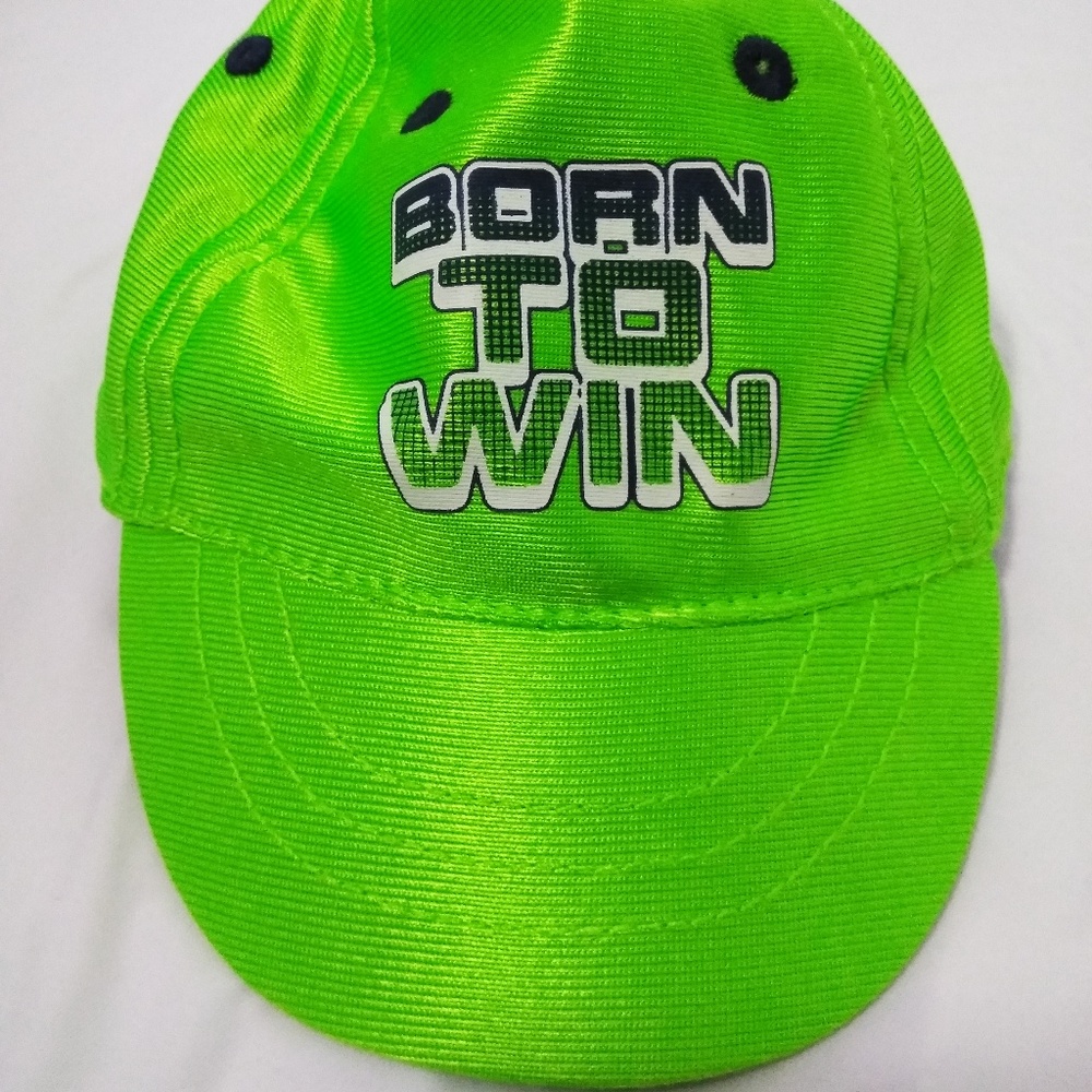 made from sheer polyester and cotton kids cap